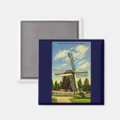 ウィンドミルパークホランドミシガンヴィンテージ マグネット (正面/裏面)