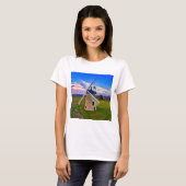 ウィンドミルブルースカイ Tシャツ (正面フル)