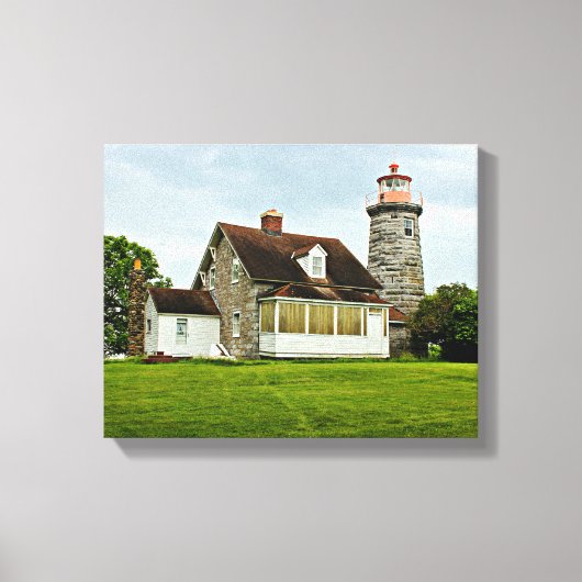 ウィンドミルポイントライトハウスキャンバスプリント キャンバスプリント (正面)