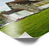 ウィンドミルポイントライトハウスシャンプレーン湖VT写真 フォトプリント            (角)