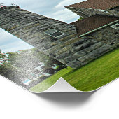 ウィンドミルポイントライトハウスシャンプレーン湖VT写真 フォトプリント            (角)