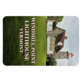 ウィンドミルポイントライトハウスバーモントフレキシマグネット マグネット (横)