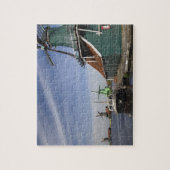 ウィンドミル,ザーンセ·シャンズ,オランダ,オランダ ジグソーパズル (縦)