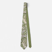 ウィンドラッシュ模様(William Morris著) ネクタイ (正面)