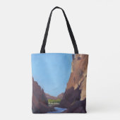 ウィンドリバーキャニオントート トートバッグ (裏面)