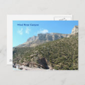 ウィンドリバーキャニオン葉書 ポストカード (正面/裏面)