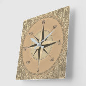 ウィンドロセ時計 スクエア壁時計 (傾斜)