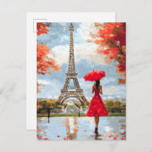 ウィンドロマンスパリシックウォーク 案内ポストカード (正面/裏面)