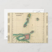 ウィンドワード諸島 ポストカード (正面/裏面)