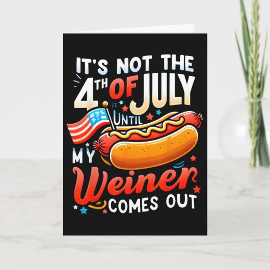 ウィンナーが出るまで4th Julyじゃない カード (正面)