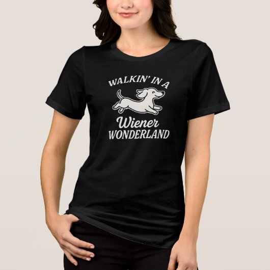 ウィンナーワンダーランドを歩く トライブレンドＴシャツ (正面)