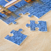 ウィンニペサウキーニューハンプシャー湖。ジグソーパズル ジグソーパズル (側面)