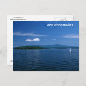 ウィンニペサーキー湖の夏の日 ポストカード (正面/裏面)
