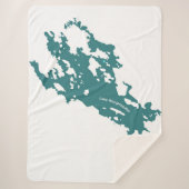 ウィンニペソーキーダウアイランドブランケット シェルパブランケット (正面)