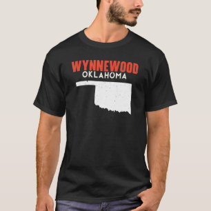ウィンネウッドUSA州アメリカトラベルオクラホマン Tシャツ