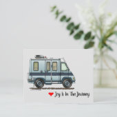 ウィンネバゴレシャロカンパーRV ポストカード (スタンド正面)