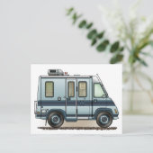 ウィンネバゴレシャロカンパーRV ポストカード (スタンド正面)