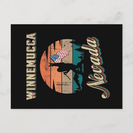 ウィンネムッカネバダ ポストカード (正面)