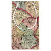 ウィンフィールド、ウェストヴァージニアの地図 スモールペーパーバッグ (裏面)