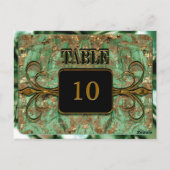 ウィンブリービクトリアンエベレット表番号カード ポストカード (裏面)