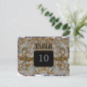 ウィンブリービクトリアンテーブル番号カード ポストカード (スタンド正面)