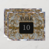 ウィンブリービクトリアンテーブル番号カード ポストカード (正面/裏面)