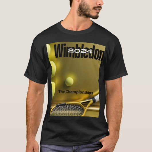 ウィンブルドン2024選手権Tシャツ&more! Tシャツ (正面)