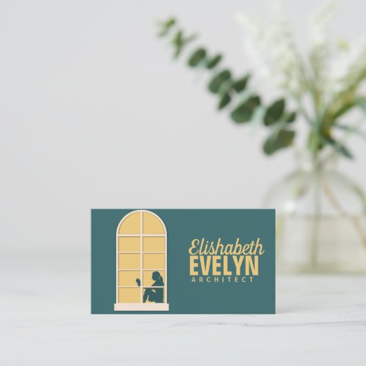 ウィン読ドウマン 名刺 (スタンド正面)