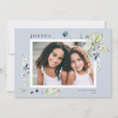 ウィン霜の降りたターベリーズホリデーカード シーズンカード (正面)