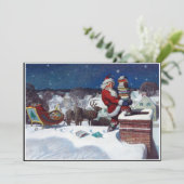 ウィーエスの「本の束を運ぶサンタ」 シーズンカード (スタンド正面)