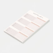 ウィーエレガントクリー習慣トラッカー ポストイット (アングル)