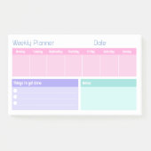 ウィーカラフルクリープランナー ポストイット (正面)