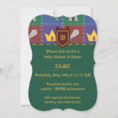 ウィーキルトファンタジーの赤ちゃんシャワー招待状 招待状 (正面)