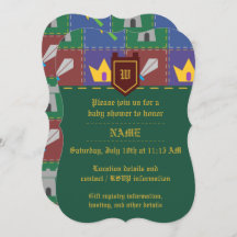 ウィーキルトファンタジーの赤ちゃんシャワー招待状