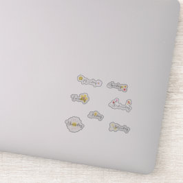 ウィークの日プランナー曲線ステッカーフラワー シール