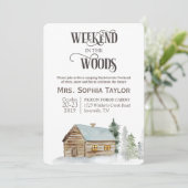 ウィークエンドインザウッズ招待状 招待状 (スタンド正面)