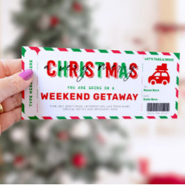 ウィークエンドゲートウェイバウチャークリスマスプレゼントチケット