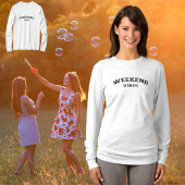 ウィークエンドビベス心地よいカラーズティーユニセックス- Tシャツ