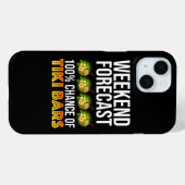 ウィークエンド予報 - ティキバー100% Case-Mate iPhoneケース (裏面 (横))