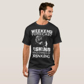 ウィークエンド予報 釣り Tシャツ (正面フル)