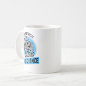 ウィークエンド予報 100% チャンス Tシャツ コーヒーマグカップ (正面左)