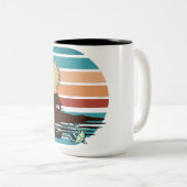 ウィークエンド魚釣りマグ ツートーンマグカップ (正面右)