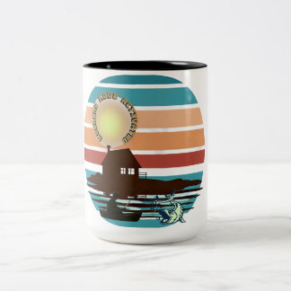 ウィークエンド魚釣りマグ ツートーンマグカップ