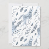 ウィークエンド・イン・ザ・ウッズ　|　ウィンターパーティーへのご招待 招待状 (裏面)