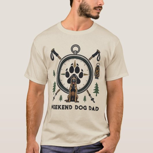 ウィークエンド ドッグダッド Tシャツ (正面)