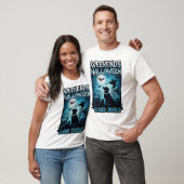 ウィークエンド ハロウィン 犬 おばけ 満月 シルエット Tシャツ (ユニセックス)