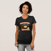 ウィークエンド・バードスポッター・フクロウ Tシャツ (正面フル)