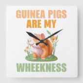 ウィークネス壁時計 スクエア壁時計 (正面)