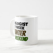 ウィークハンターによる泌尿器科医 コーヒーマグカップ (正面左)