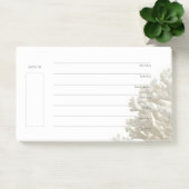 ウィークリーオーガナイザーとプランナー- White Coral ポストイット (オフィス)